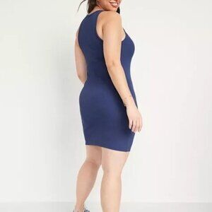 3X • Old Navy • Fitted Sleeveless Rib-Knit Mini Dress